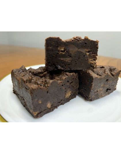 Triple Chocolate Chunks Brownie Supreme